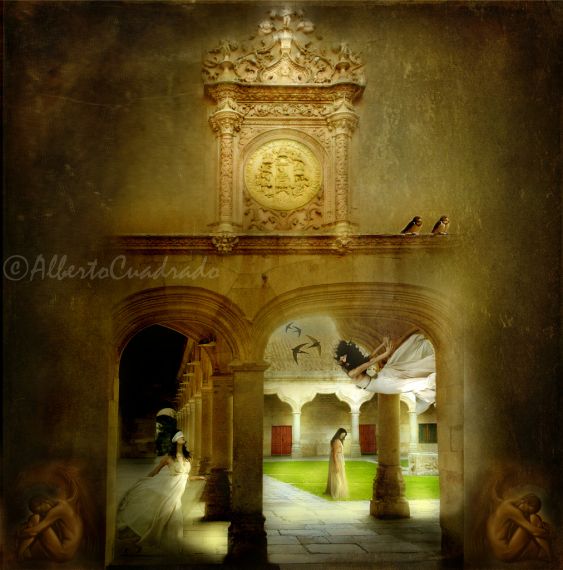 Patio de Escuelas recreación de Alberto Cuadrado González