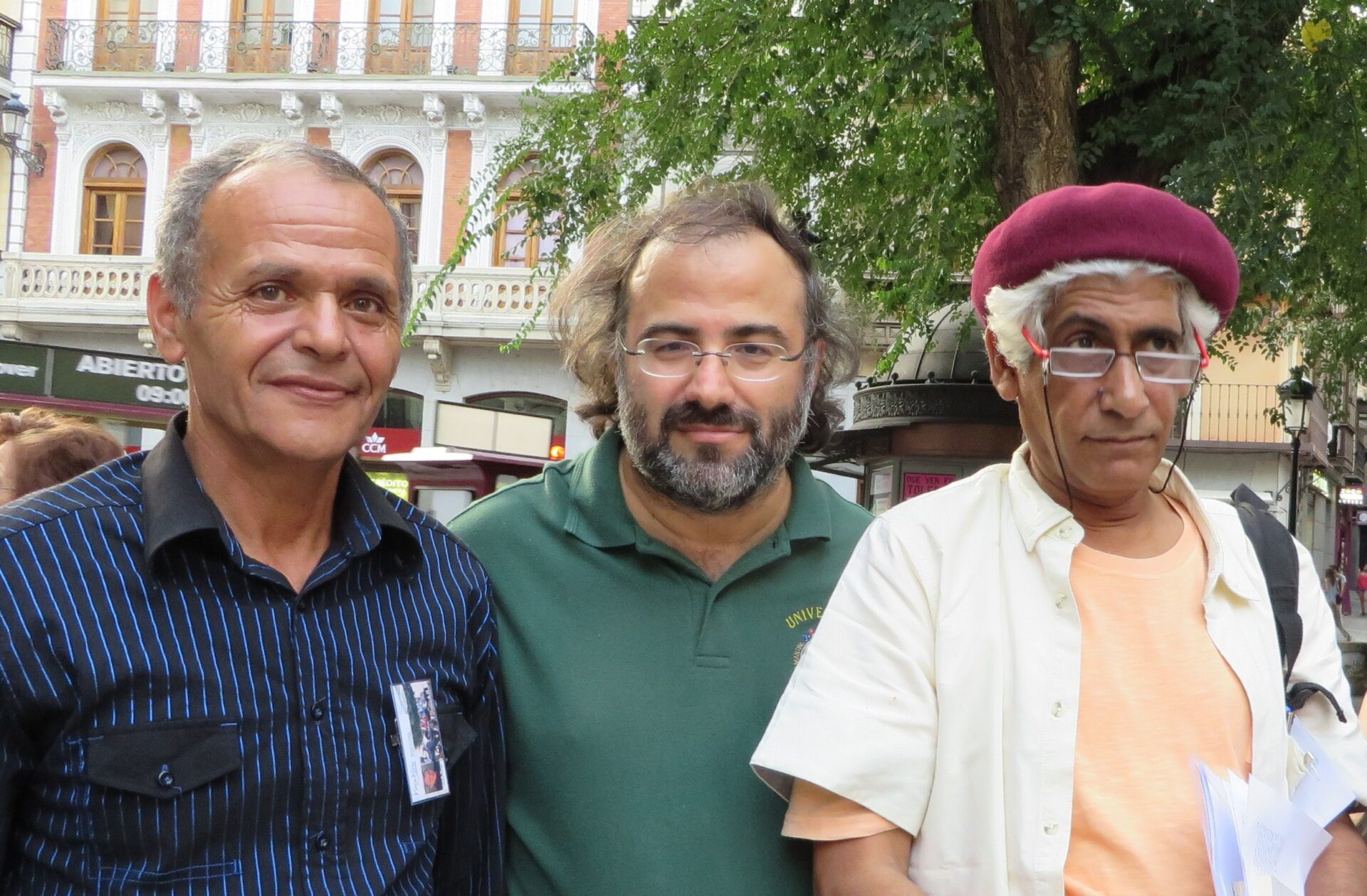 13 Youssef  Rzouga, Alfredo Pérez Alencart y Al-Ghafri