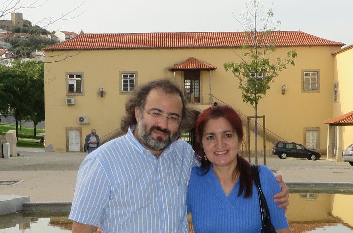 5 Alfredo Pérez Alencart y Jacqueline, en Castelo Branco (foto de Carlos Semedo, 2014)