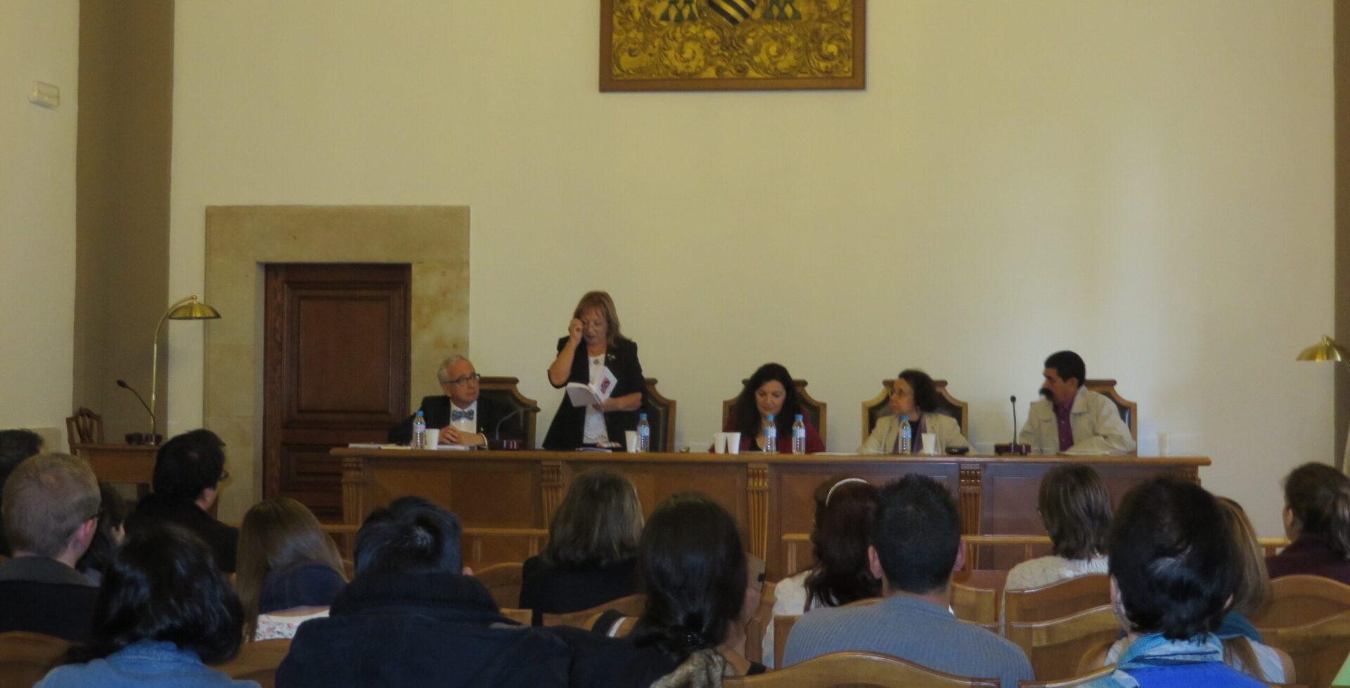 5 Lectura en el Aula Magna de Filología, 2014 (Foto de Jacqueline Alencar)