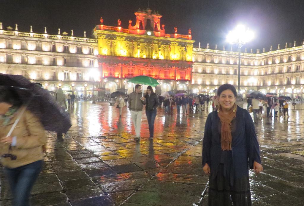 4Paura Rodríguez Leytón en la Plaza Mayor (JA)