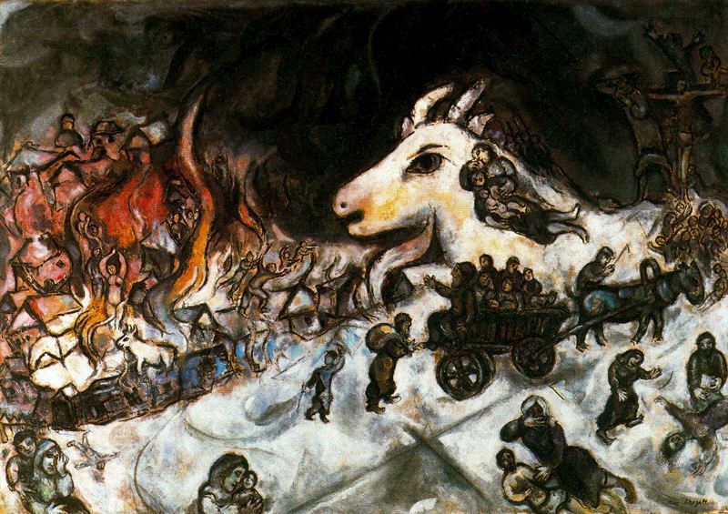 5 La guerra, de Marc Chagall (Rusia)