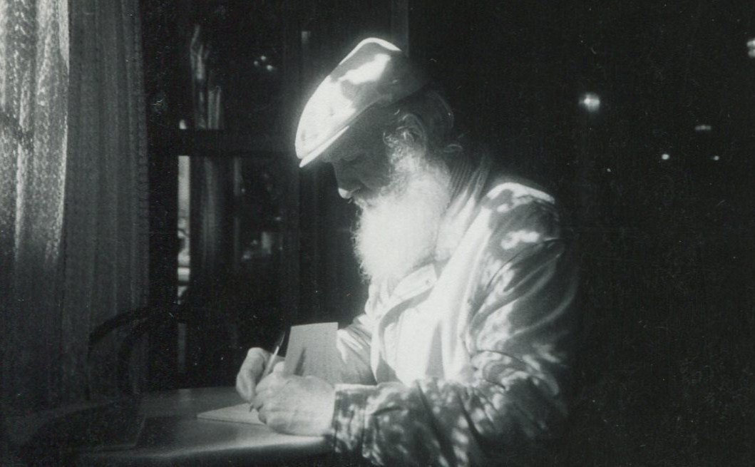 1 Adares en el Café Corrillo (Foto de Alfredo Pérez Alencart, 1988)