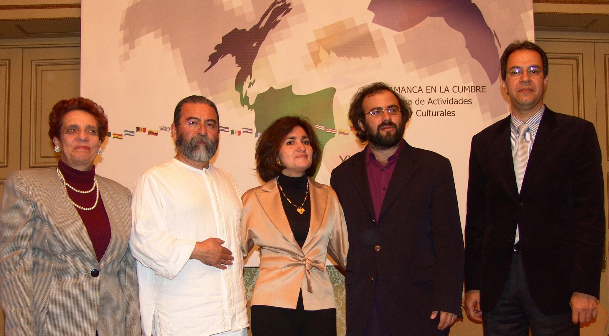 11 Julieta Dobles, Efraín Bartolomé, Marmol, Jacqueline Alencar, A. P. Alencart y José Mármol