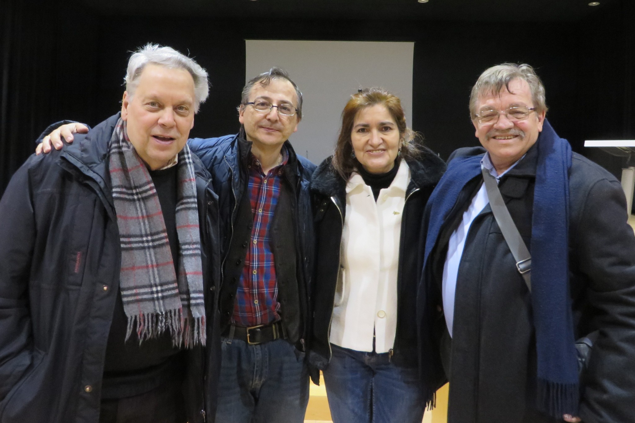 15 Antonio Pedrero, Elías, Jacqueline Alencar y Carralero