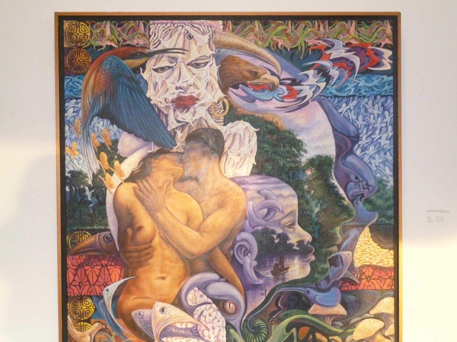 6 Pintura del colombiano Alfredo Vivero