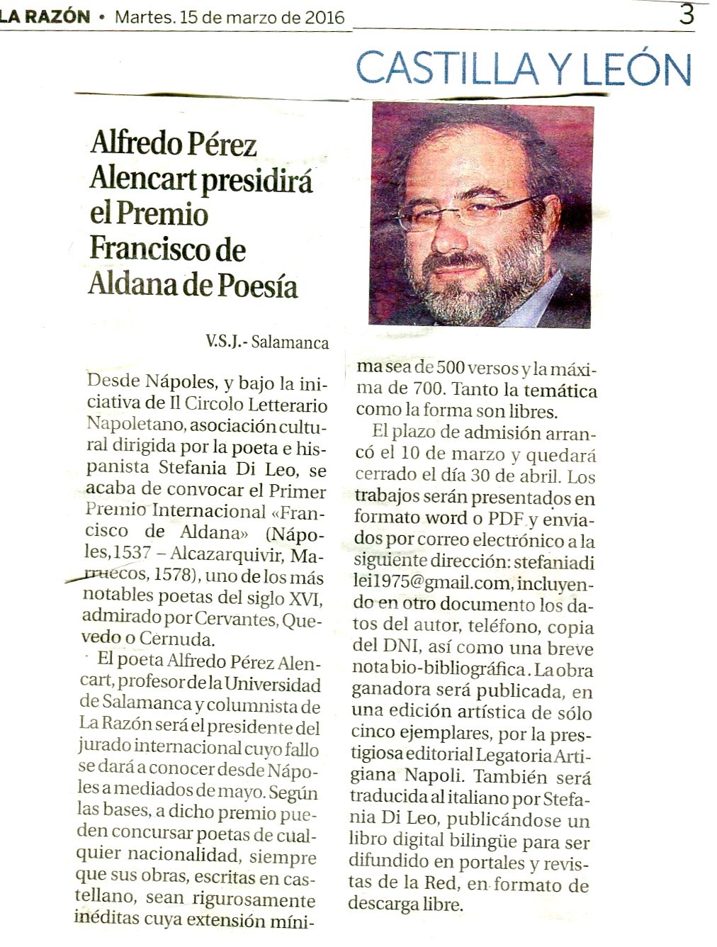 Noticia publicada en La Razón(1)