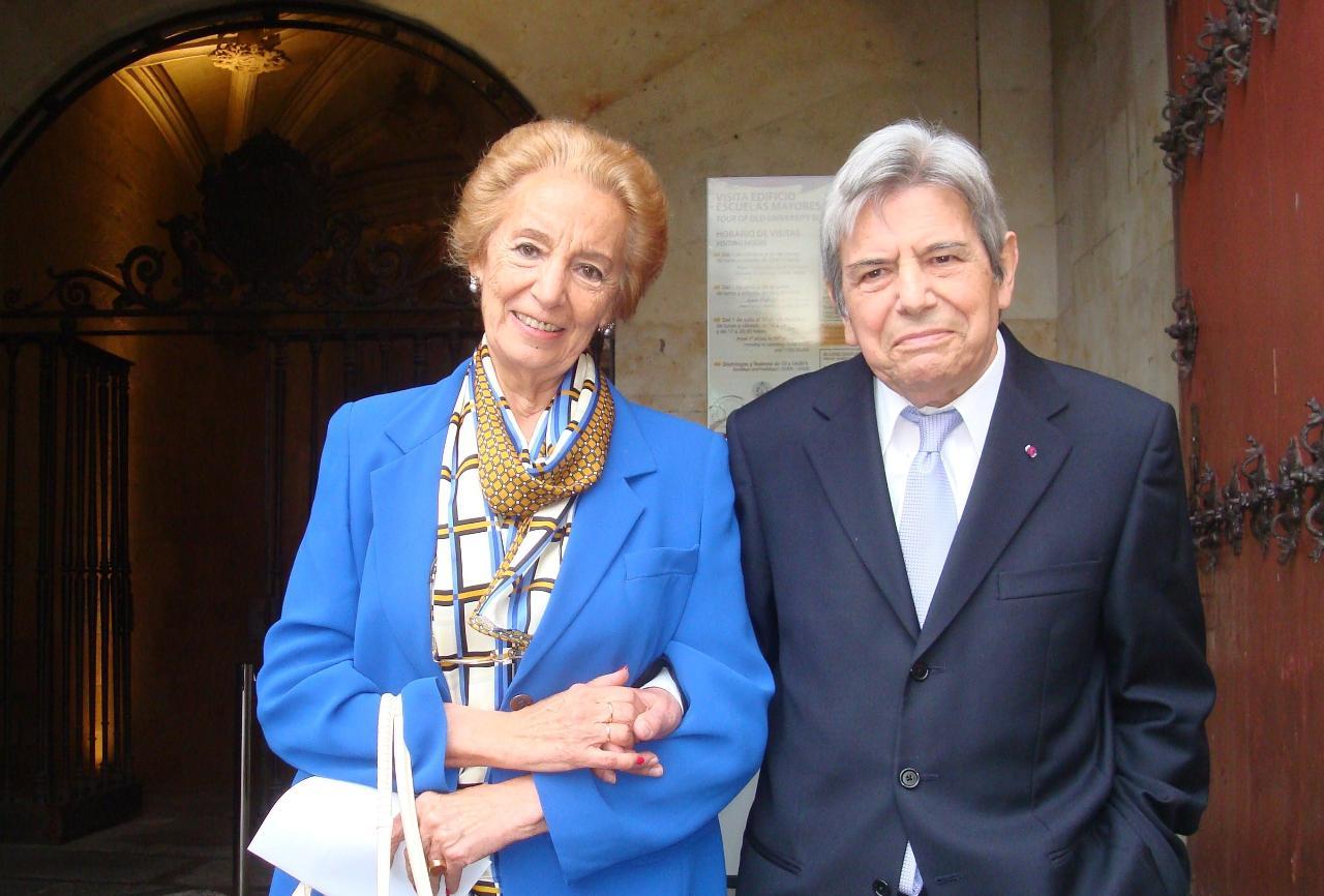 1 Pilar Fernández Labrador y António Salvado, presidente del Jurado (foto de Jacqueline Alencar)