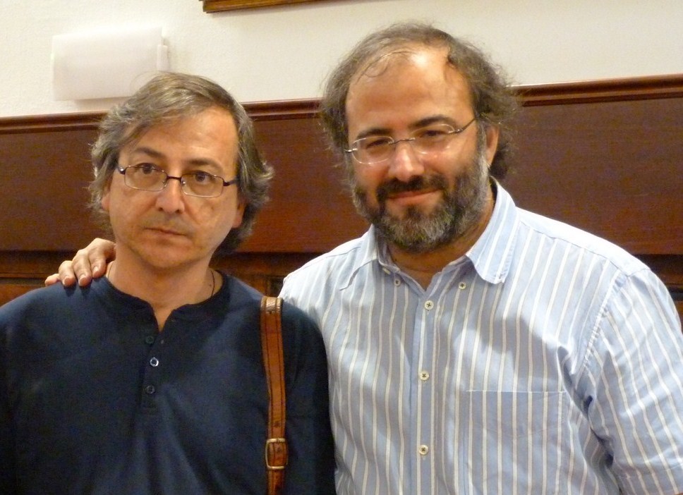 Miguel Elías y Alfredo Pérez Alencart (foto de José Amador Martín)