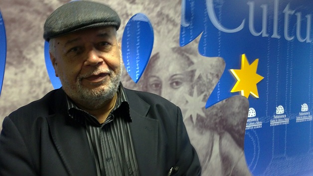 1 José Pulido en la Sala de la Palabra, XV Encuentro Iberoamericano de Poetas, Salamanca, 2012