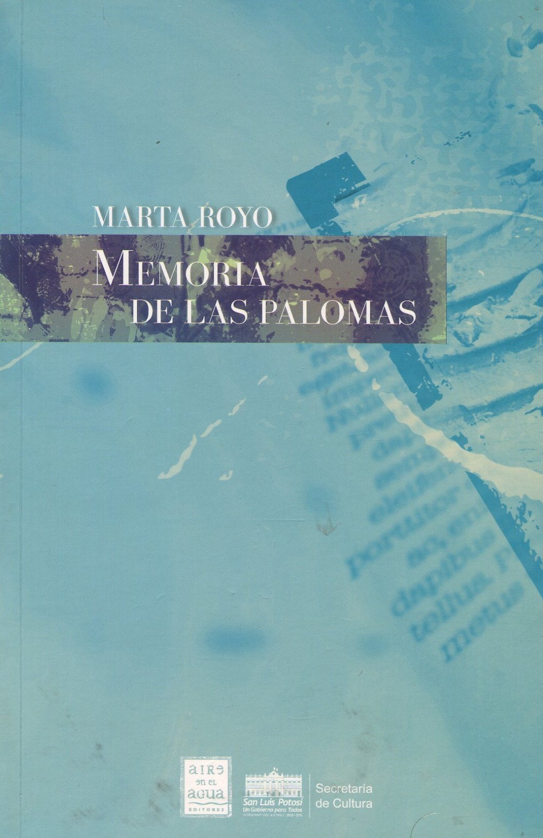 2 Portada de Memoria de las palomas