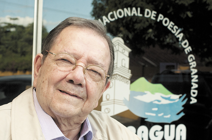 Francisco de Asis (chichi)Fernandez, poeta y escritor Ncaraguense.Pantasma 2 de febrero del 2015. Foto LA PRENSA/Manuel Esquivel