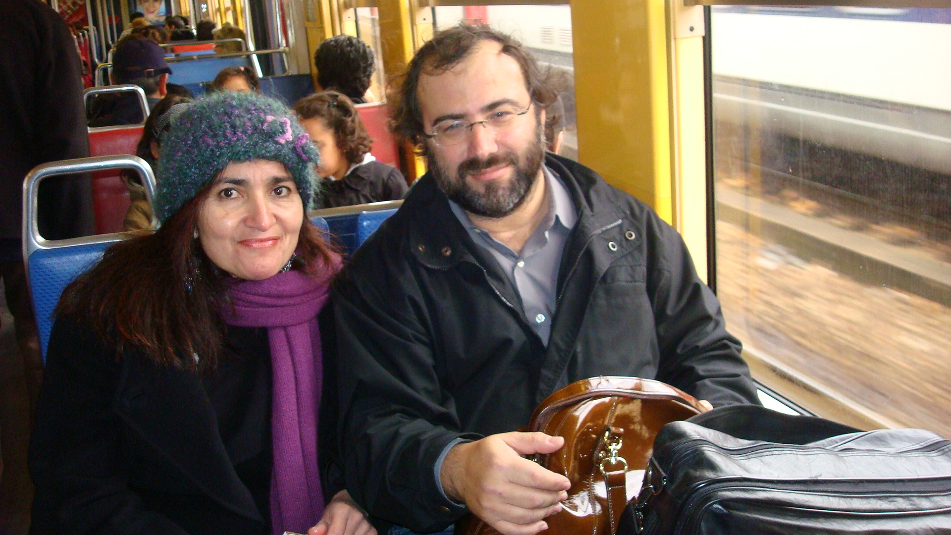 3 Jacqueline y Alfredo, París, camino al Aeropuerto