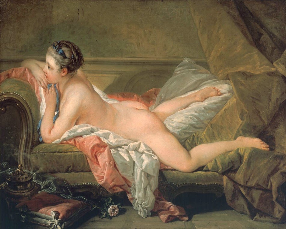 5 Desnudo descansando (Louise O_Murphy) - François Boucher