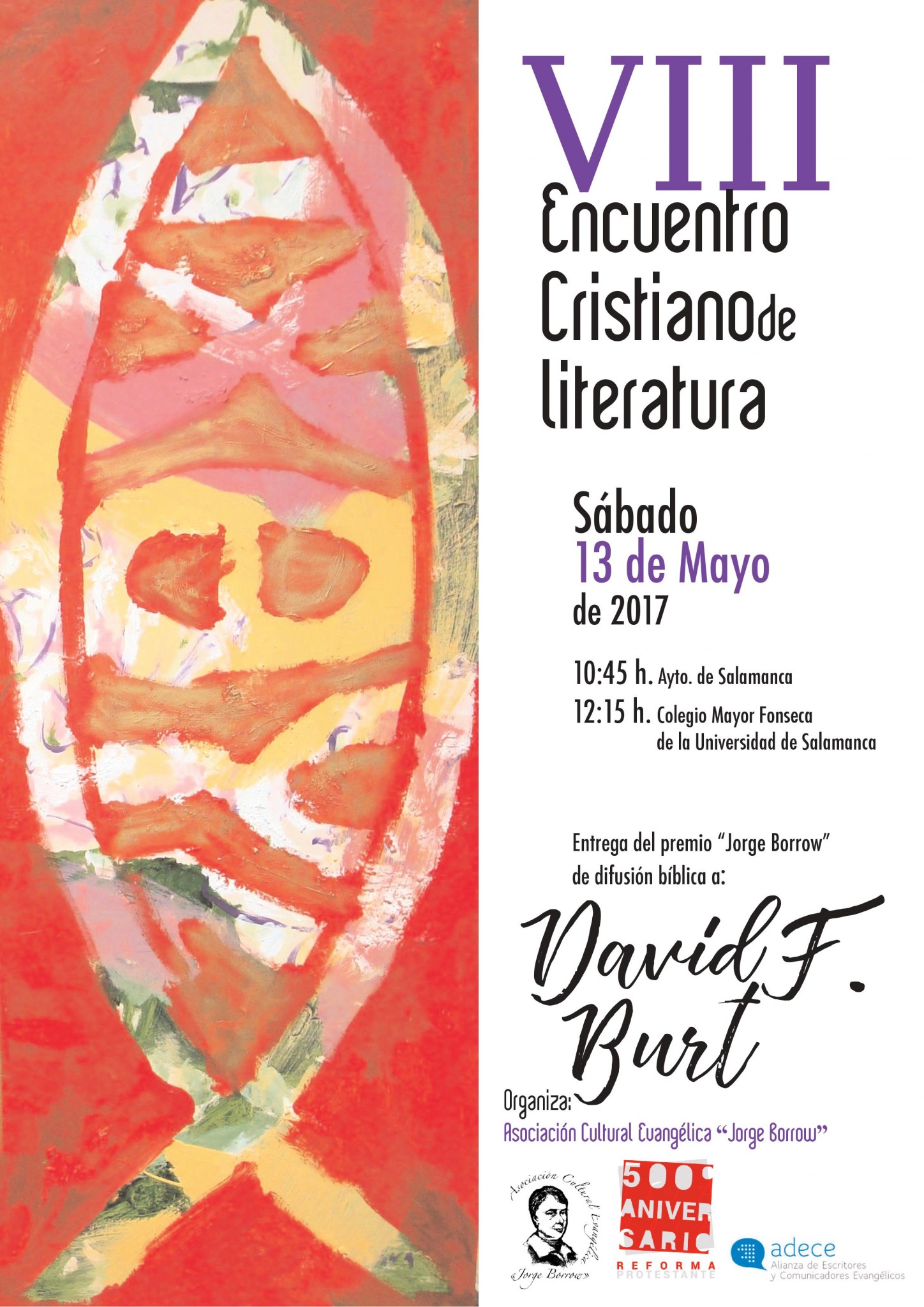 7 VIII ENCUENTRO CRISTIANO DE LITERATURA (Cartel)