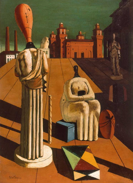 6 Las Musas inquietantes, de Giorgio de Chirico