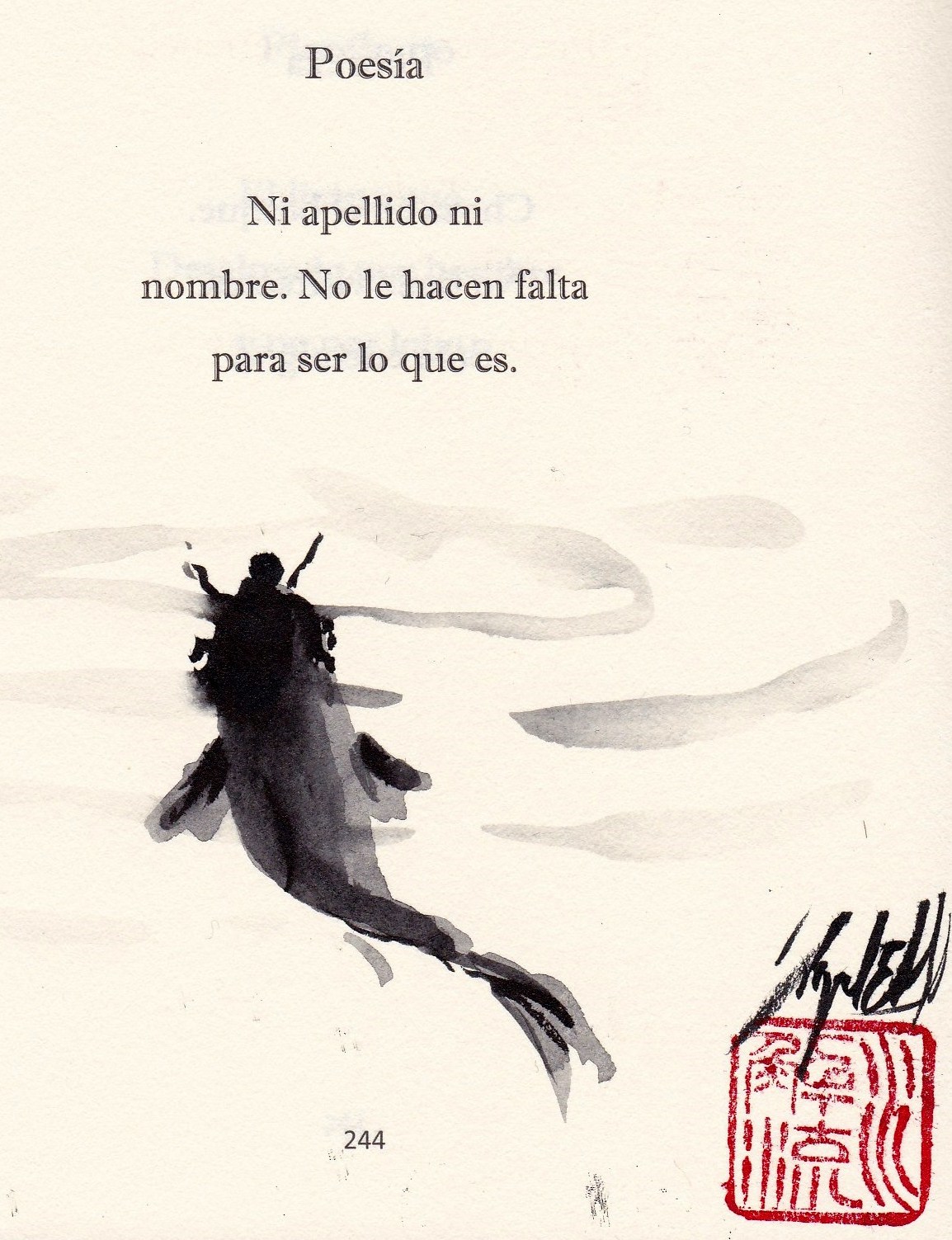 6 Pintura Sumi-E de Miguel Elías