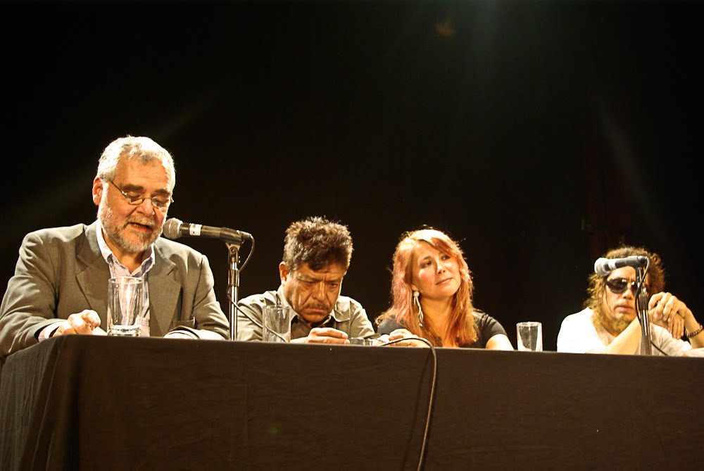 12 Los poetas José Pancorvo, Domingo de Ramos, Nora Alarcón y Rodolfo Ybarra