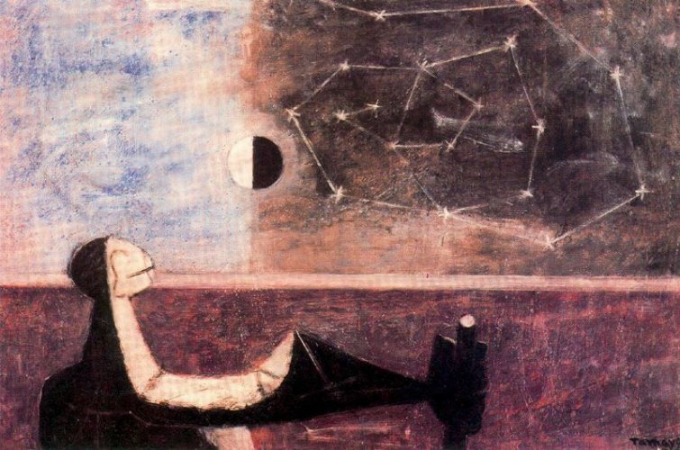 2 El hombre ante el infinito, de Rufino Tamayo