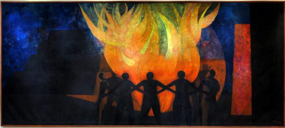 7 Fraternidad, de Rufino Tamayo