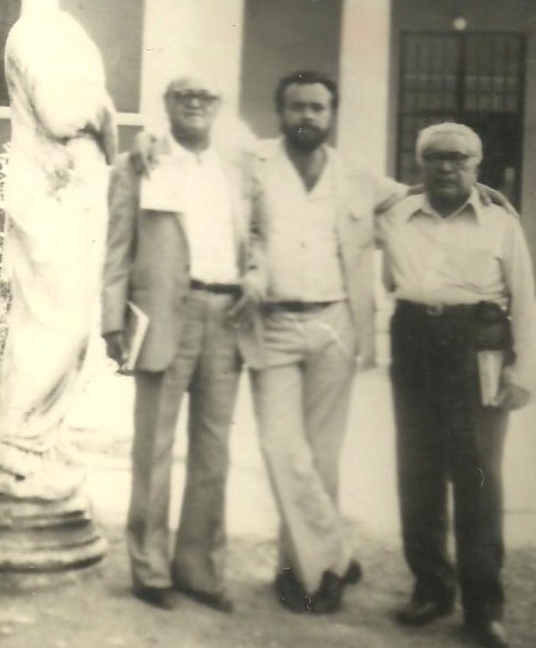 8 Alirio Díaz, Gabriel Jiménez Emán y Elisio Jiménez Sierra (Esparta, Grecia,1985)