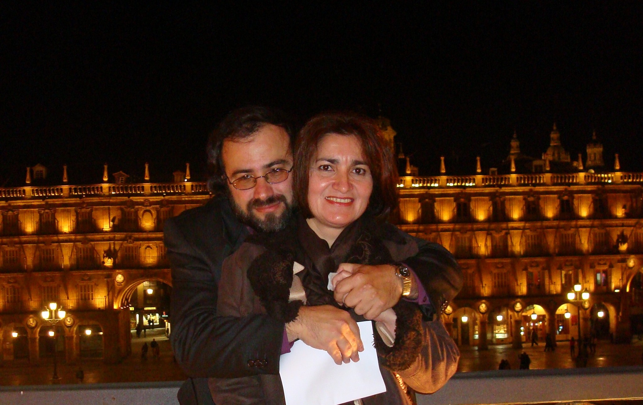 16 Matrimonio Alencart (en la Plaza Mayor, 2007)