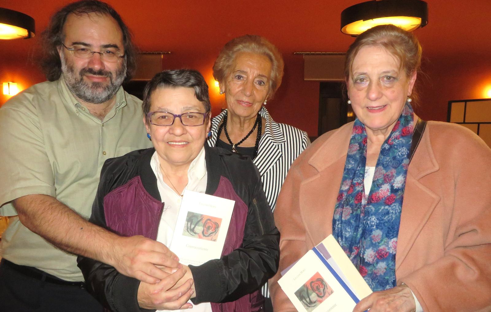 3 Alfredo Pérez Alencart, Lilliam Moro, Pilar Fernández Labrador y Carmen Ruiz Barrionuevo