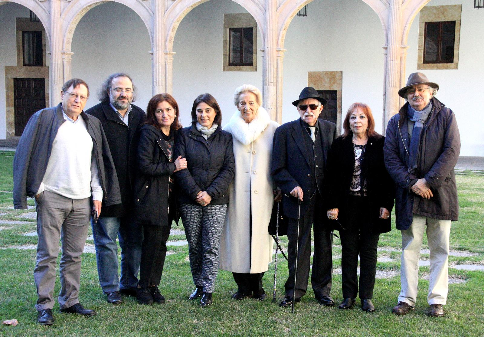 8 Santiago Trancón, Alencart, Jacqueline Alencar, Díaz Santana , Fernández Labrador, Frayle, Matitiahu y Colinas (foto de José Amador Martín)