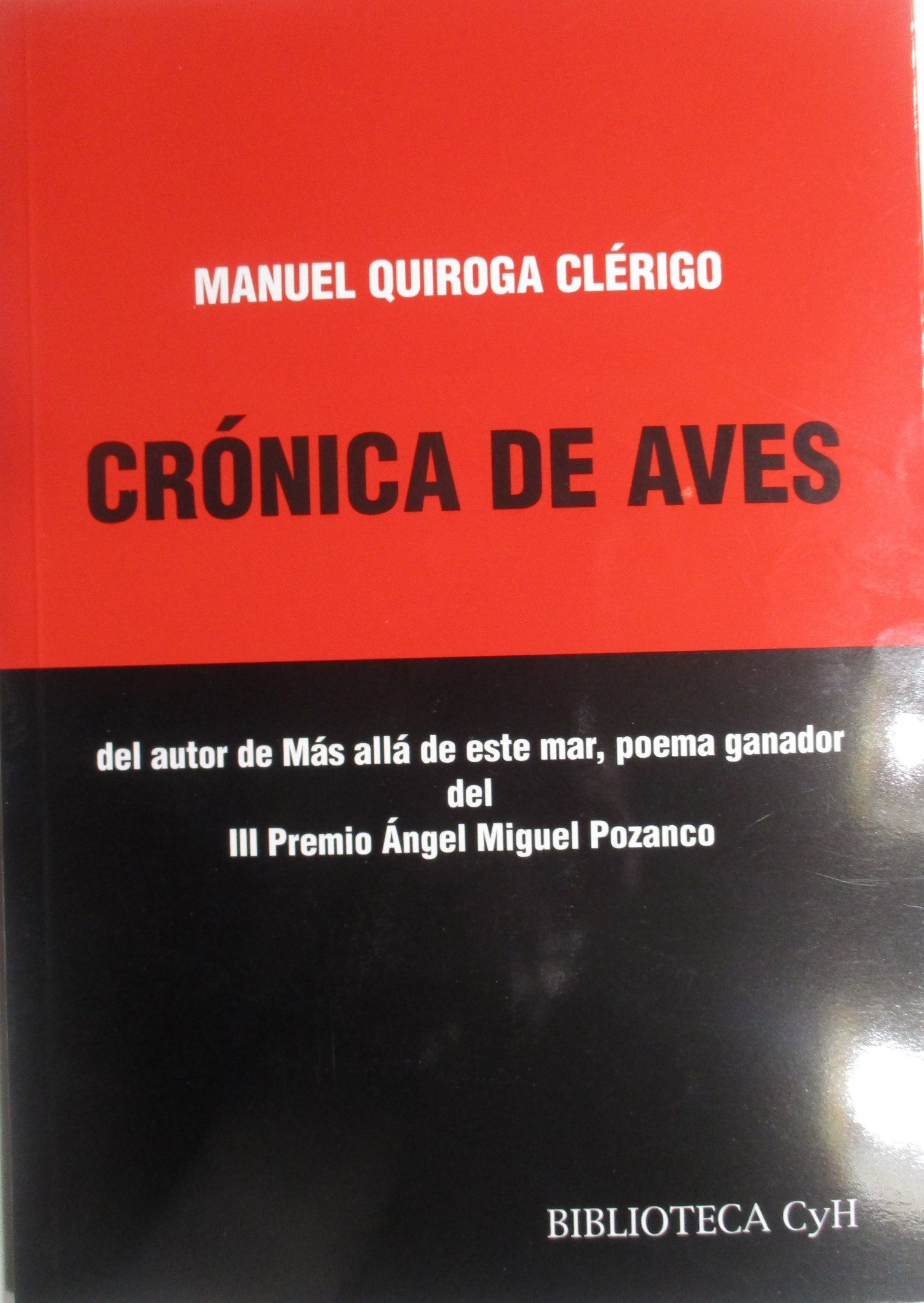 2 CRÓNICA DE AVES, libro