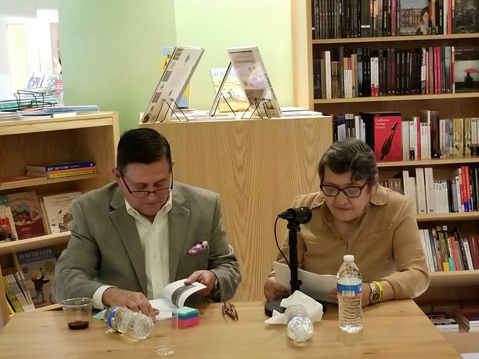 9 Félix Anesio y Llilliam Moro, durante la presentación