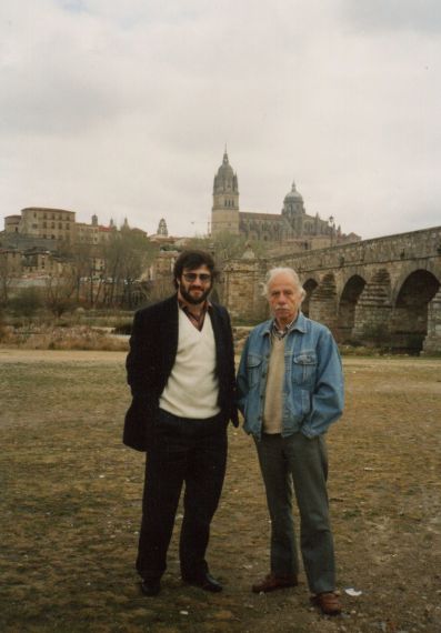 11 A. P. Alencart y Alejandro Romualdo (Salamanca, 1992. Foto de Jacqueline Alencar)